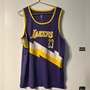 LA Lakers #23 Purple Sleeveless Tank Top NBA Basketball Shirt Men’s L
(398)